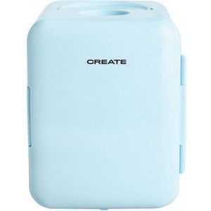 CREATE KOELKAST MINI BOX - Minikoelkast Voor Cosmetica 4L - Koud en Warm - Pastel blauw