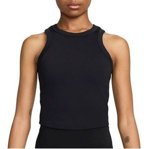 Nike One Fitted Dri-FIT Cropped Sportshirt Vrouwen - Maat XS