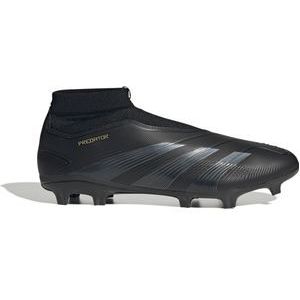 adidas Predator League Veterloze Gras Voetbalschoenen (FG) Zwart Grijs Goud