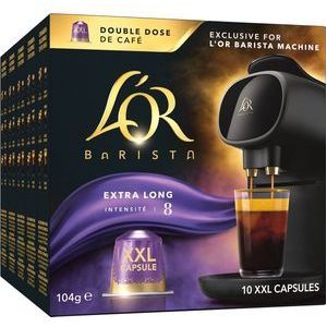 L'OR BARISTA XXL Extra Long Koffiecups - Intensiteit 8/12 - 5 x 10 capsules