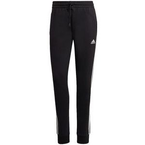 Adidas essentials 3-stripes french terry cuffed joggingbroek in de kleur zwart.