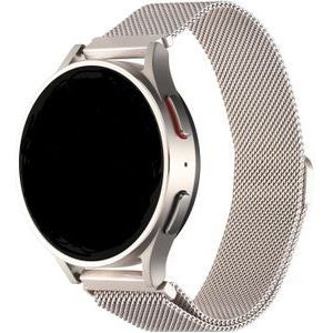 Strap-it Samsung Galaxy Watch 6 Classic 43mm Milanese band (sterrenlicht)