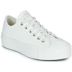Converse  Chuck Taylor All Star Lift Mono White Ox  Sneakers  dames Wit