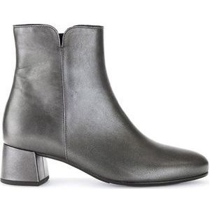 Gabor 680.3 Enkellaarsjes - Enkelboots met rits - Dames - Grijs - Maat 38,5