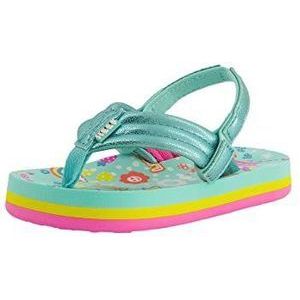 Reef Little Ahi sandalen voor meisjes, Love Rainbow, 23 EU