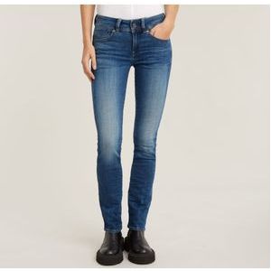Midge Straight Jeans - Midden blauw - Dames