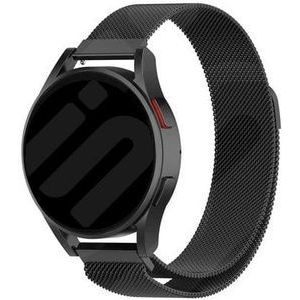 Strap-it Samsung Galaxy Watch 6 - 40mm Milanese band (zwart)