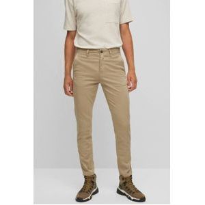 BOSS slim fit chino Taber-1 D light/pastel brown