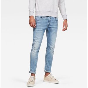 G-STAR D-Staq 5 Pocket Slim Jeans - Heren - Light Indigo Aged - W34 X L32