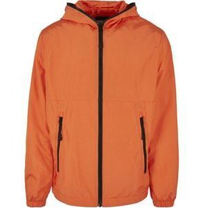 Urban Classics Jacket Full Zip Nylon Crepe Oranje S Man