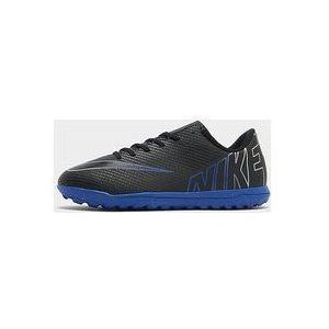 Nike Low top voetbalschoenen voor kleuters/kids (turf) Jr. Mercurial Vapor 15 Club - Black/Hyper Royal/Chrome- Dames, Black/Hyper Royal/Chrome