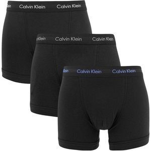 Calvin Klein - Heren Onderbroeken 3-Pack Boxers Uni - Zwart - Maat M