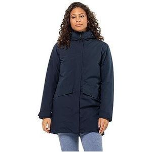 Jack Wolfskin Tempelhof Coat W, nachtblauw, XL