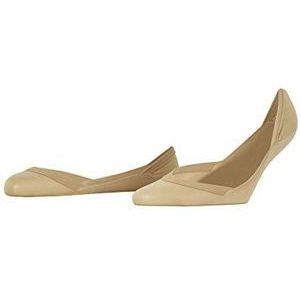 FALKE Dames Liner sokken Elegant Step W IN Extra Laag Uitgesneden Onzichtbar eenkleurig 1 Paar, Beige (Crystal 4409), 35-36