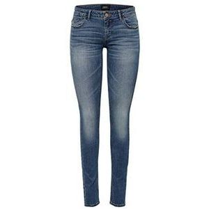 ONLY NOS Skinny Jeans voor dames,Blau (Dark Blue Denim Dark Blue Denim),36W x 32L (Fabrikant maat: 28)