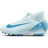 Nike Jr. Mercurial Superfly 10 Academy high top voetbalschoenen voor kleuters/kids (kunstgras) - Blauw