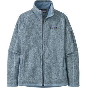 Patagonia - Dames wandel- en bergkleding - W's Better Sweater Jkt Steam Blue voor Dames van Gerecycled Polyester - Maat M - Blauw