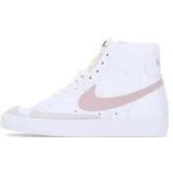 Nike Wit/Roze Hoge Sneaker , White , Heren , Maat: 40 EU