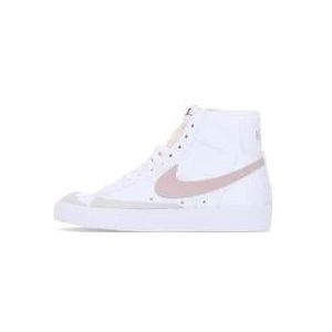 Nike Wit/Roze Hoge Sneaker , White , Heren , Maat: 40 EU