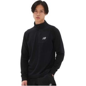 New Balance Heat Grid Sweatshirt Met Halve Rits