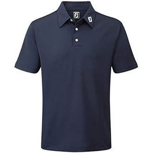 Voetvreugde mannen Stretch Pique Solid Polo Shirt