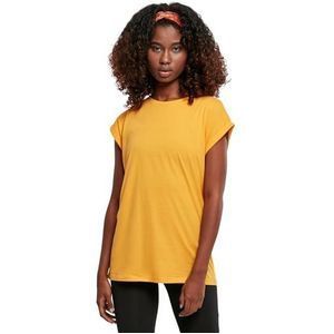 Urban Classics dames T-Shirt Ladies Extended Shoulder Tee, Magicmango, XS