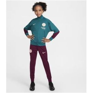 Paris Saint-Germain Strike Nike Dri-FIT knit voetbaltrainingspak voor kids - Groen