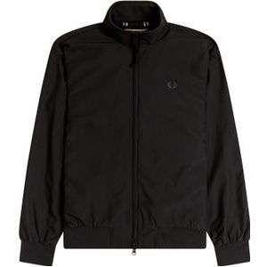Fred Perry Brentham Jacket J2660, heren zomerjas, zwart -  Maat: XL