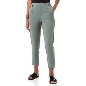 Vila Vivarone Hw Slim Pant-Noos broek voor dames, groen (duck green), 42