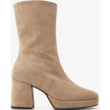 VIA VAI Lilla Seven Enkellaarsjes dames - Beige - Maat 42