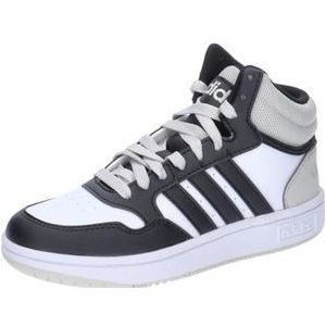 adidas Hoops Mid 3.0 Shoes Kids, niet-voetbalschoenen, FTWR White/Core Black/Halo Silver, 40,5 EU, meerkleurig (Ftwr White Core Black Halo Silver), 40.5 EU