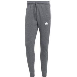 adidas Heren Essentials Fleece 3-Stripes Tapered Manchet Broek