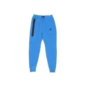 Nike Tech Fleece Jogger Broek Lichtgewicht , Blue , Heren , Maat: S