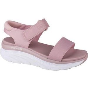 Women's sandals Skechers D'Lux Walker New Block Pink