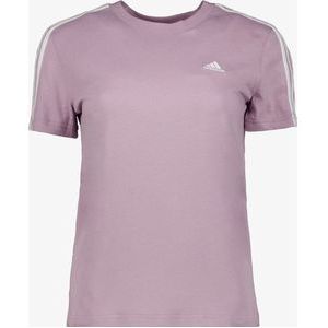 Adidas W3S dames sport T-shirt paars - Maat L