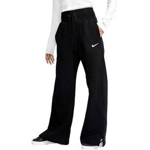 Nike DQ5615-010W NSW PHNX FLC HR Pant Wide sportbroek zwart/sail 2XL-T, zwart/Sail, XXL