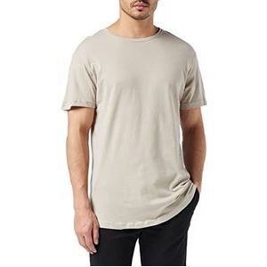 Urban Classics Heren Shaped Long Tee T-shirt, cloud, XXL