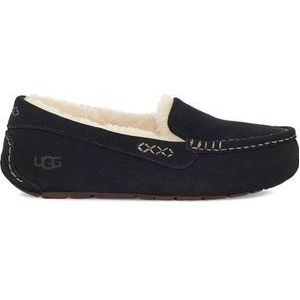 UGG Pantoffels Dames Sloffen / Instappers - Wol - Harde zool - Dichte hiel - Ansley - Zwart - Maat 38