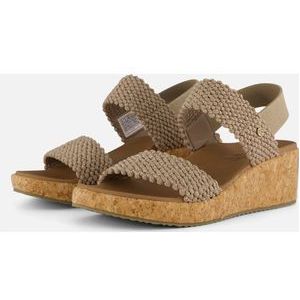 Skechers Arch Fit Beverlee Sandalen taupe - Dames - Maat 41