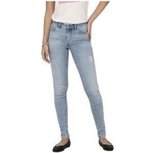 Only Blush Mid Skinny Fit Ana698 Jeans Grijs XL / 34 Vrouw