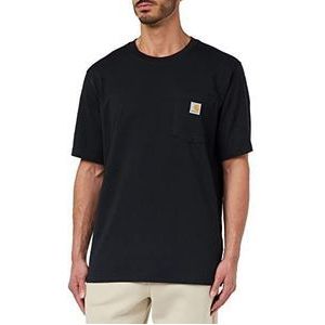 Carhartt Mannen werkkleding zak korte mouw T-shirt Work Utility, Zwart, L