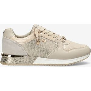 Mexx Sneaker Fleur - Dames - Zand - Maat 36