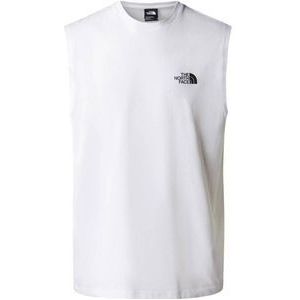 The North Face sport singlet Simple Dome wit