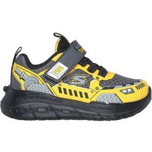 Skechers Skech Tracks Jongens Sneakers - Grijs/Geel - Maat 21