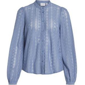 VILA VICHIKKA LACE L/S SHIRT- NOOS Dames Top - Maat M