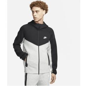 Nike Sportswear Tech Fleece Windrunner Hoodie met rits voor heren - Grijs