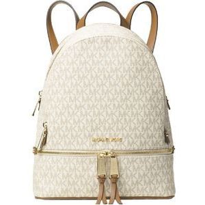 Michael Kors Rhea M Dames Rugzak - Vanilla