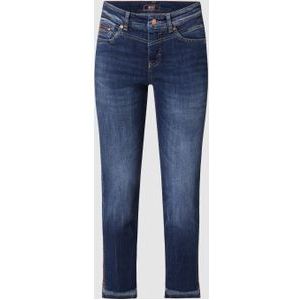 Straight fit jeans met stretch, model 'Rich'