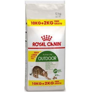 10 + 2 kg Royal Canin Outdoor kattenvoer