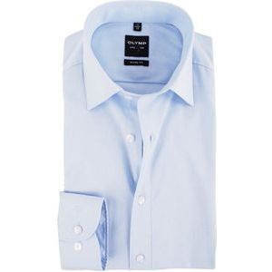 OLYMP Level 5 body fit overhemd - lichtblauw - Strijkvriendelijk - Boordmaat: 40